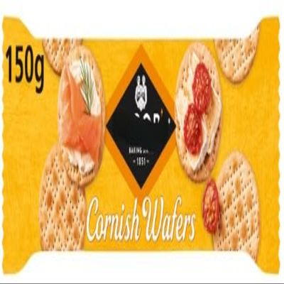 Cornish Wafers Crackers 150g (Pack of 4) Tasty Treat Delicious Perfect For Sharing With Friends And Family