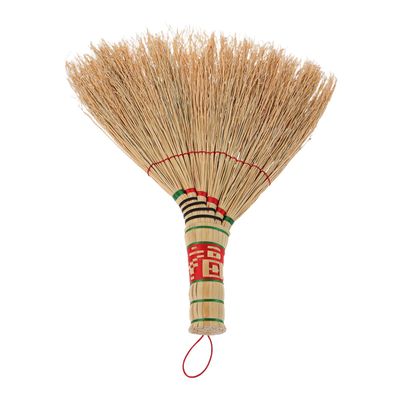 GARVALON Handmade Small Broom Handle and Corn Broom for Bed Cleaning Desk and Household Use