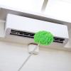 HOLIDYOYO Ceiling Fan Duster with Extendable Aluminium Pole Detachable Brush Heads for High Ceiling Cleaning Dust Brush for Cobweb Removal and Fan Blade Maintenance view 4