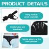 1Pcs Hernia Belt Truss for Men and Women,Pads Groin Hernia Truss,Adjustable Supportive Groin Pain,Inguinal Her nia Support with Removable Compression Pads for Pre or Post-Surgical Scrotal, Femoral view 3