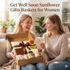 Birthday Gifts for Women, Sending Sunshine Sunflower Gift with Affirmation Cards, Self Care Get Well Soon Gifts Baskets , Thinking of You Gift for Mom Best Friend Her Wife Sister Girlfriend Grandma view 3