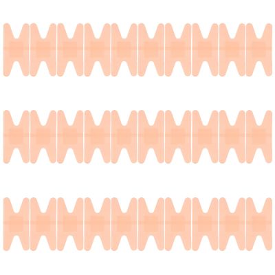 HOODANCOS 30pcs Breathable Injury Woundplast Adhesive with Strong Water Absorption and Absorbent Pe Pad, Waterproof First Aid Plasters for Daily Cuts and Wounds