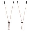 UTHCLO 2pcs Adjustable Beige Hat Clips with Polyester Strap Multi-purpose Anti-lost Caps Strap for Outdoor Use Secure Your Hat Comfortably view 1