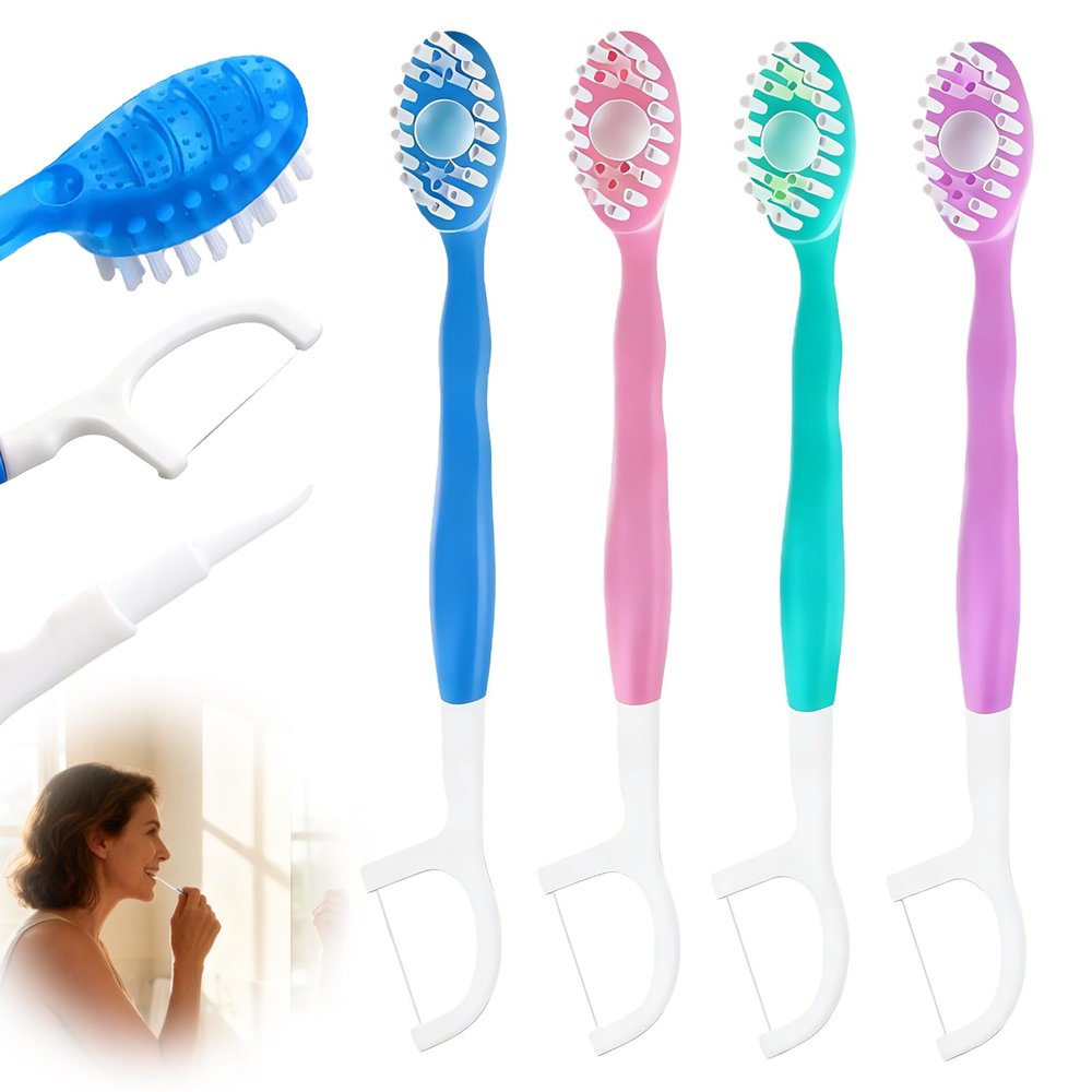 18 Pack Mini Toothbrush, Disposable Toothbrush with Toothpaste 5-in-1 Mini Toothbrushes for Travel Portable Travel Toothbrushes Set Individually for Business Trips, Camping, Office Use (18pcs)