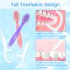 18 Pack Mini Toothbrush, Disposable Toothbrush with Toothpaste 5-in-1 Mini Toothbrushes for Travel Portable Travel Toothbrushes Set Individually for Business Trips, Camping, Office Use (18pcs) view 4