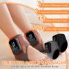 2PCS Foot Massager with Smart Timer, 3-in-1 Wire-Less Portable Vibrating Heated Feet Massagers for Neuropathy Pain Relief & Ankle Relaxation & Blood Circulation in Home Office Travel (Black) view 2
