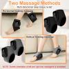 2PCS Foot Massager with Smart Timer, 3-in-1 Wire-Less Portable Vibrating Heated Feet Massagers for Neuropathy Pain Relief & Ankle Relaxation & Blood Circulation in Home Office Travel (Black) view 3