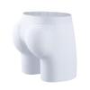 LYGXWJFC Cotton Men Padded Underwear Enlarge Butt Push Up Boxer Briefs with 2 Removable Hip Pad Fake Buttock Shapewear view 4