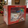 Festive Mug Set with Hot Drink Sachet and Coated Chocolates Assorted Design Ceramic Mug in Decorative Box Ideal for Warm Drinks Snacking and Seasonal Indoor Enjoyment view 4