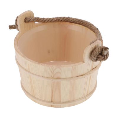 FashionCha Sauna Buckets Professional Sauna Spa Accessories for Sauna Cabins Winter