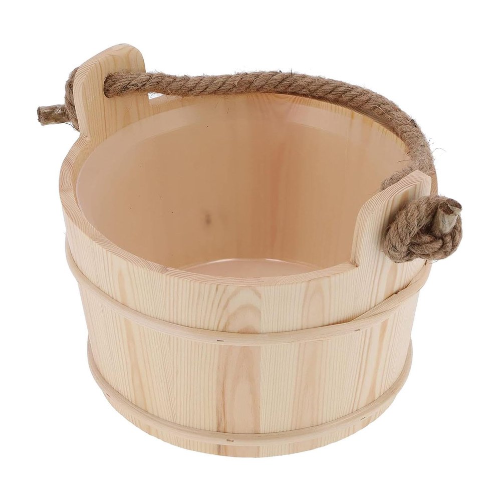 FashionCha Sauna Buckets Professional Sauna Spa Accessories for Sauna Cabins Winter