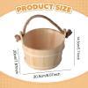FashionCha Sauna Buckets Professional Sauna Spa Accessories for Sauna Cabins Winter view 4