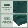 Ciieeo 2 Pairs Cleaning Oversleeves - Cotton Arm Sleeves Reusable Forearm Protector Cover For Nursing Hospital Kitchen Cooking Gardening Dog Grooming view 3