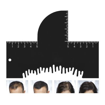 Hairline Shaping Tool - Hair Contour | Beard Edge Precision Styling Guide, Scalp Shade Applicator, Potentiator