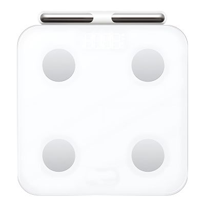 8-Electrode Wireless Body Fat Scale With 56 Health Data, Bathroom Metrics Scale, Usb Rechargeable, 11.8 X 11.8 X 1.2 In / 30 X 30 X 3 Cm