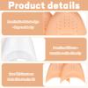 ZHLKHIOP Toe Pads for Pointe Shoes, 8 Pieces Foot Cushions for Ballet Dance (4 Skin Tone & 4 White), Silicone Gel Cushions for Comfort and Support view 3