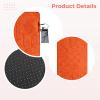 Portable Heated Sleeping Pad, 78.7 X 24.4 In Usb Powered, Adjustable Heat Levels, Ideal For Camping And Yoga, Full Body Warmer With Storage Bag, Orange view 2