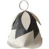 Ericetion Wool Felt Sauna Hat Cap Russian Sauna Hair Protector Cap Banya Hat for Men and Women Finnish Felt Headwear view 1