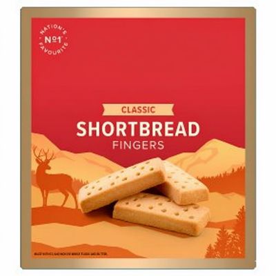 National No.1 Classic Shortbread Fingers, Traditional Scottish Biscuits, 300g, Vegetarian, No Artificial Ingredients