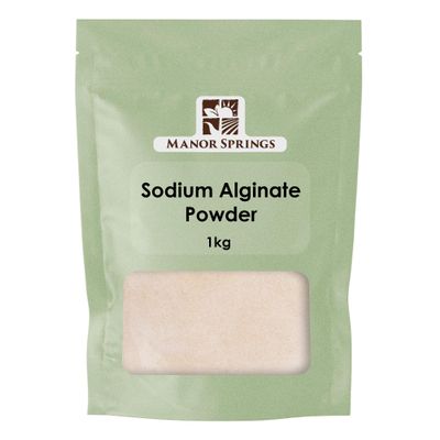 Sodium Alginate Powder 1kg by Manor Springs