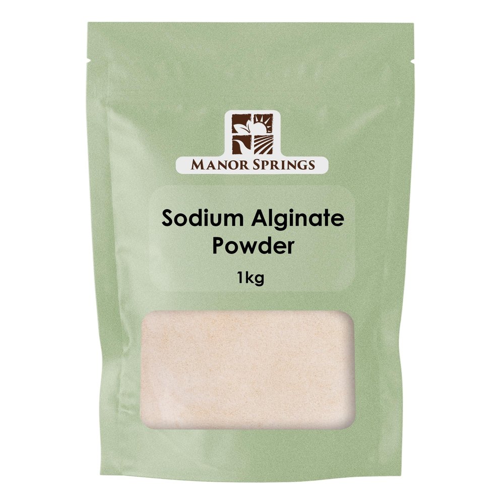 Sodium Alginate Powder 1kg by Manor Springs