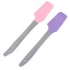 AUTSUPPL 2pcs Reusable Silicone Wax Sticks with Long Handle and Design for Comfortable Grip and Clean Hair Removal Wax Scraper Applicators for Home Body Use view 1