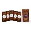 Dualit Chocolate Chunk Sachet Variety Pack - 10 Pack - 31g portions of pure chocolate chunks - Premium Belgian chocolate - Chocolate flakes for Hot Chocolate Makers & Milk Frothers view 1