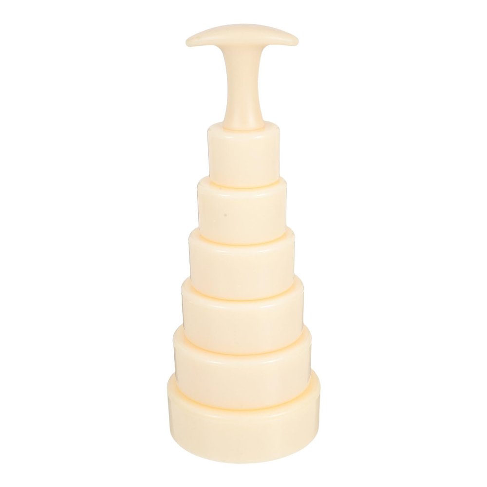 BESPORTBLE Tart Shell Mold Set Round Tart Mold Silicone Crust Press Stick for Baking Cheesecakes Desserts