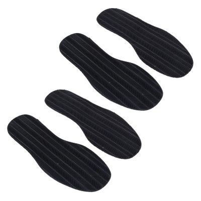 Uikdjgu 2 Pair DIY Stick On Full Soles Heel Palm Shoe Repair Anti-Slip Grip-rubber Pads - 29X11.5X0.2Cm