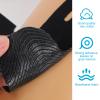 10 Pcs Precut Kinesiology Tape for Knees, Waterproof & Breathable Knee Support Tape Elastic Cotton Athletic Muscle Tapes for Knees Muscle Support & Comfort Stability (Black) view 3