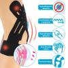 10 Pcs Precut Kinesiology Tape for Knees, Waterproof & Breathable Knee Support Tape Elastic Cotton Athletic Muscle Tapes for Knees Muscle Support & Comfort Stability (Black) view 4