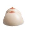 Realistic Silicone Breast Forms for Crossdressers & Post-Surgery Self-Adhesive Soft Silicone Fake Boobs, Round Shape Prosthesis for Transgender & Mastectomy Recovery Fair Skin Tone (XL) view 1