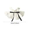 Dickly Detachable Collars Removable Durability Comfortable Portable Vintage, Black Ribbon view 4