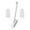 DIYEAH Bathtub Cleaning Brush Set with Long Handle and White Sponge Head, Bathroom Scrub Brush for Floor and Shower, Plastic Bathtub Cleaner for Gaps and Wall Cleaning Accessories view 1