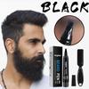 Beard Filler Pencil, Beard Pen Filler, Beard Filling Pen Kit, Beard Filler Pen with Beard Brush, Effectively Improve Facial Hair, Beard Pen for Moustache & Eyebrows with 1 Beard Brush view 4