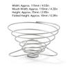 Chiffonade Stainless Steel Collapsible Coffee Dripper - Portable Pour Over Holder for Camping, Travel & Office Use,Foldable to 10mm(Medium) view 2