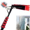 13FT-39FT Telescopic Window Cleaning Kit with Water Hose, Extendable Brush for Conservatory Roofs, Ideal for Cleaning Solar Panels & Photovoltaics view 1
