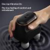 4-Head Fascia Gun Massager,USB Rechargeable High-Frequency Vibration Muscle Relaxation Device,Handheld Electric Massage Gun for Post-Workout & Daily Relief (Black) view 2