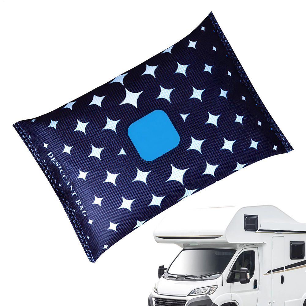 Vehicle Moisture Absorber - Portable Anti Humidity Bag, Reusable Condensation Control, Compact Cabin Purifying Pack, Eco Friendly Damp Prevention Device | Car RV Truck Bedroom Wardrobe Dorm Basement