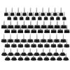 ANKROYU High Heel Tips 80Pcs TPU Polyurethane Iron Shoe Repair Accessories Durable Comfortable Non Slip Quiet Walking Replacement Parts for Women High Heels Office Party Daily Use view 1