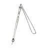 OUOULAJY Yad Torah Pointer Reading Tool Hand Assistant Yad Hand Pointer Bible Pointer Silver Onion Top Length 17 cm view 2