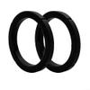 2pcs Brewing Head Sealing Ring Silicone Group Head Gasket for Rancilio Espresso Machine Heat-Resistant Rubber Replacement Black 10x15x1cm view 3