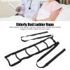 TIKATARER Rope Ladder, 3.8cm Width Adjustable Bed Ladder Assist Rope Bed Pull Up Assist Bed Handle Bedside Assist Elderly Patient Sit Up Rope Ladder for Care view 4