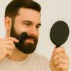 Clauss Beard Set with Scissors and 2 Combs | Premium 13 cm Supercut Scissors in Matte Black & Two Combs | Beard Care Set for Men in Practical Case | BC-S10041 view 4