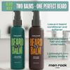Men Rock Beard Balm Duo Set Awakening & Soothing Leave-In Beard Conditioner and Softener, Hydrates Beard & Skin, Sicilian Lime & Oak Moss, 2 100 ml view 2