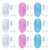 MUCKLILY Newborn Finger Toothbrush Baby Finger Toothbrush 9Pcs Reusable Silicone Oral Cleaning Brush for Emerging Teeth and Gums, Travel-Friendly with Storage Boxes for 0-3 Years Old view 1
