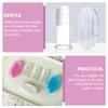 MUCKLILY Newborn Finger Toothbrush Baby Finger Toothbrush 9Pcs Reusable Silicone Oral Cleaning Brush for Emerging Teeth and Gums, Travel-Friendly with Storage Boxes for 0-3 Years Old view 3