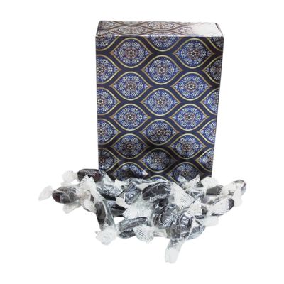 350g Rectangular Box Royal Blue & Gold Pattern of Army and Navy Sweets
