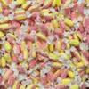 350g Rectangular Box Royal Blue & Gold Pattern of Rhubarb & Custard Twists view 3