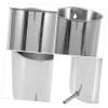 PAMINGONO 1000Ml Stainless Steel Bucket Sturdy Bucket for Home with Ergonomic Design and Easy to Clean for Constipation Relief Adults view 3